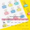 Deli 25mm Assorted Color Binder Clips