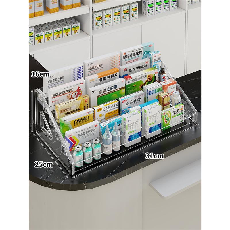 Apotheken-Medikamentenregal – Tisch-Flaschenständer