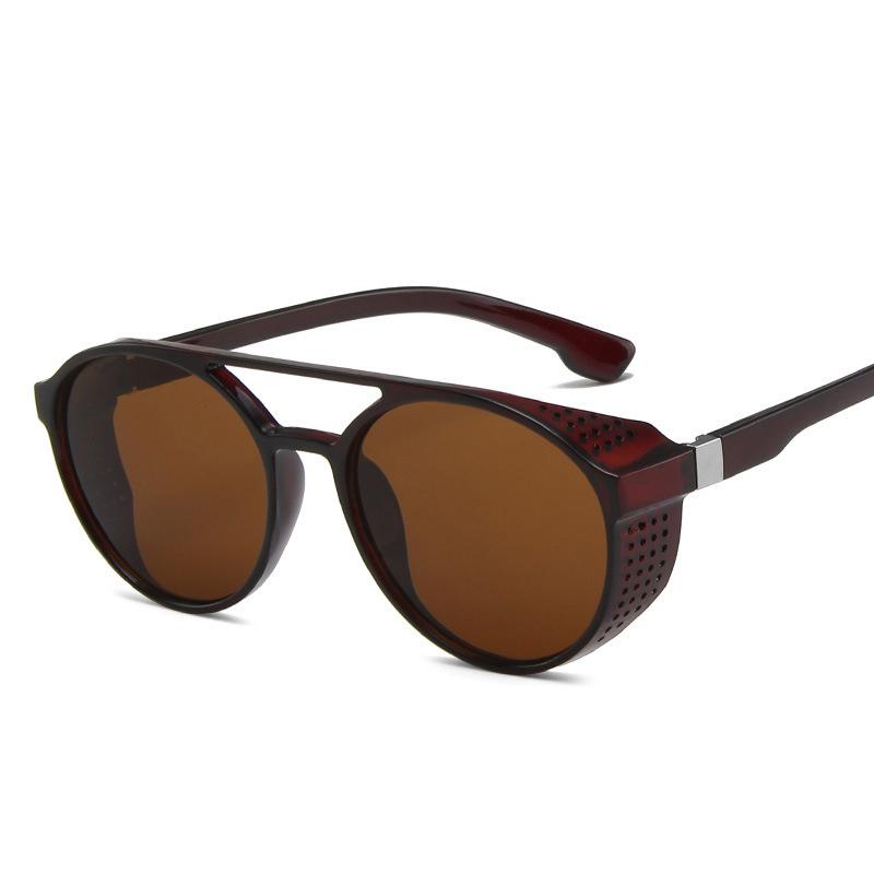 Oval Lenses Sunglasses Male Female Colorful Lens Fashion Glasses Classic Driving Fishing Eyewears