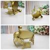 Iron Butterfly Decorative Candlestick Holder Art Tealight Candle Holder Golden Cup Candlestick for Home Table Decoration