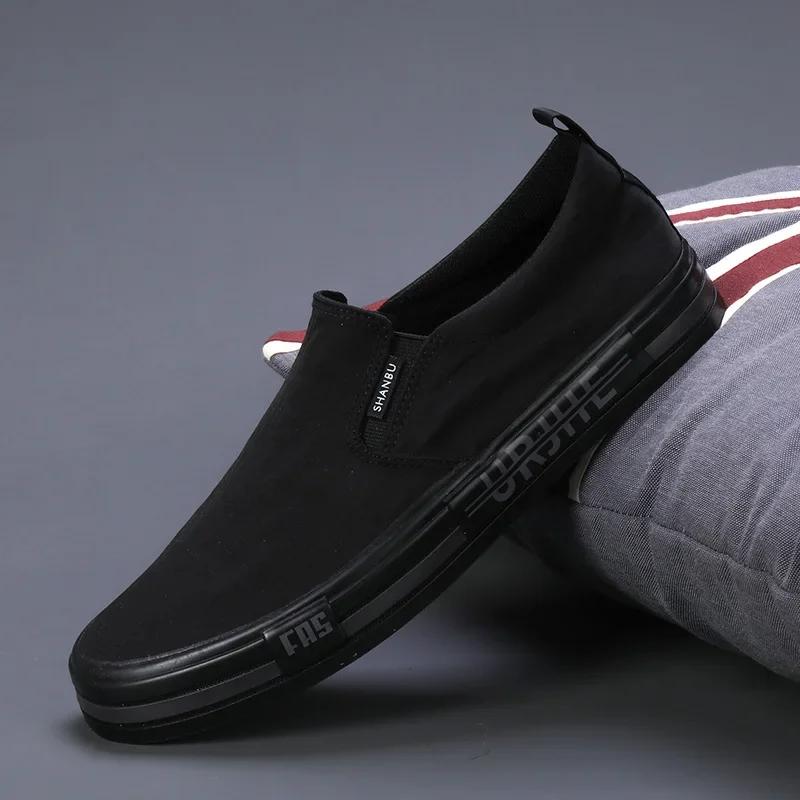 Scarpe da Ginnastica da Uomo Leggere Comode Basse Vulcanizzate Espadrillas da Uomo Scarpe Casual Antiscivolo Scarpe Piatte da Uomo 2025
