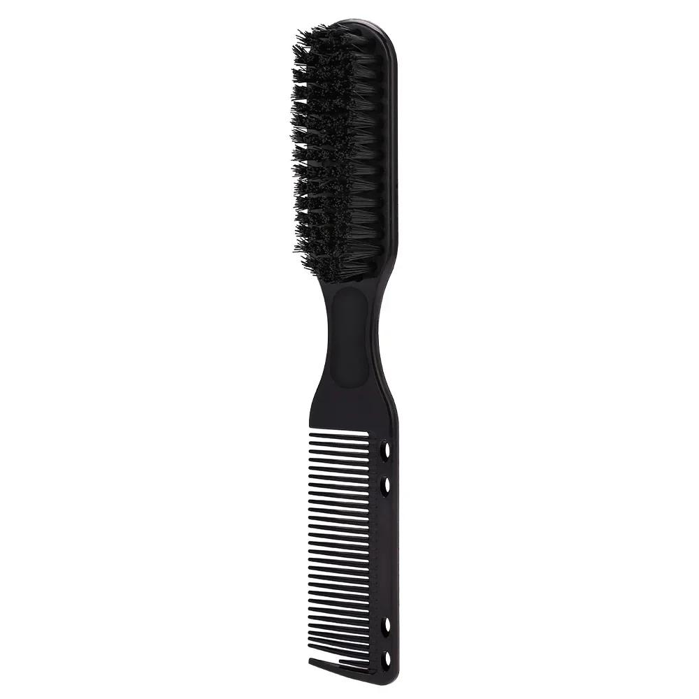 Multi functional men's beard beauty styling brush, nylon hairstyle brush, cleaning brush, suitable for hair and beard