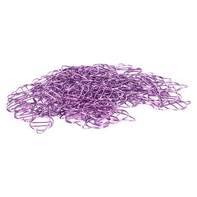 100PCS Paper Clips Creative Shape Metal Coated Cool Cute Bookmark Clips For Office Home School Supplies