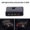 Killerbody LED Light Unit Set with Control Box 17Pcs LEDS Replacement for KB 1/10 MARAUDER Axial