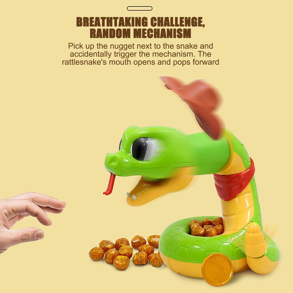 Jucării electrice cu clopoței, înfricoșătoare și înfricoșătoare, șarpe de decompresie horror dificil