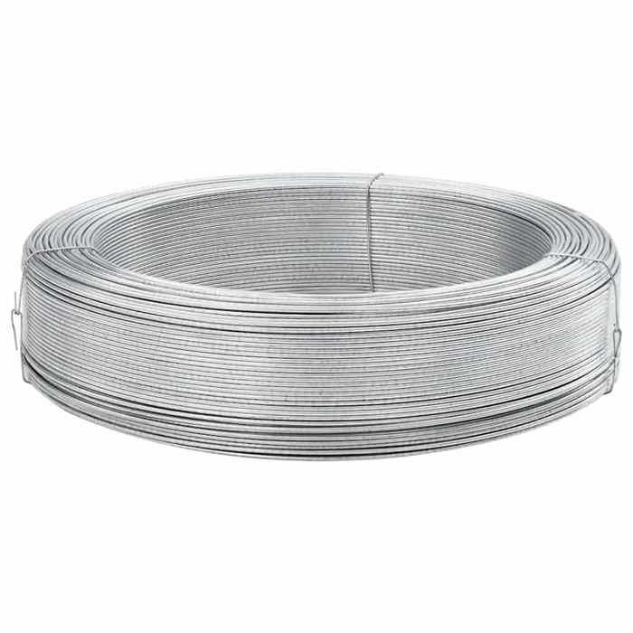 VidaXL Fil de liaison de clôture 250 m 3,8 mm Acier