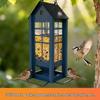 Comedouro Popular de Pássaros em Ferro: Decoração Criativa para Jardim ao Ar Livre