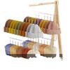 Hanging Hat Organizer Rack with Clips