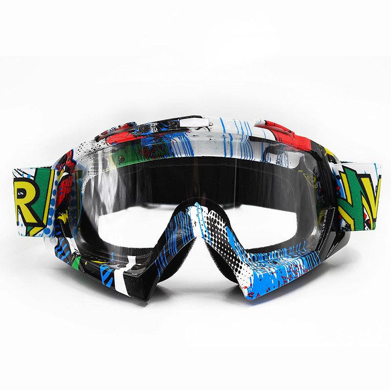 Ochelari de protecție pentru motocicletă, motocross, ochelari de schi îndoibili, în aer liber, rezistenți la vânt, rezistenți la praf