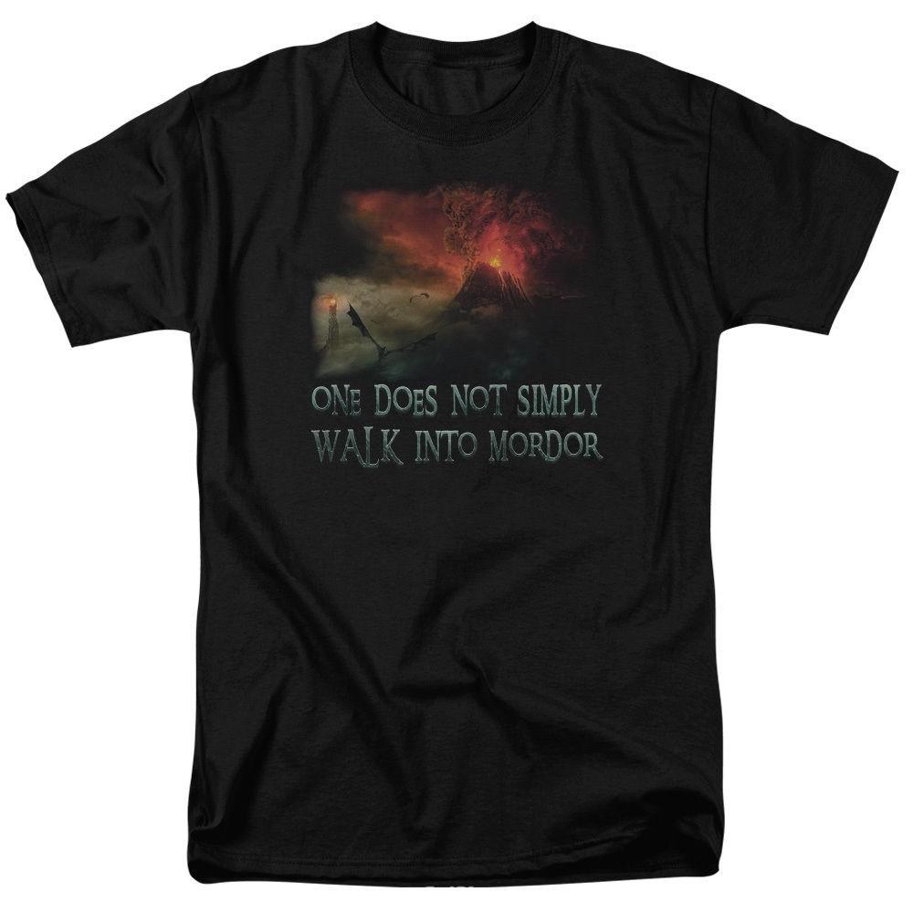 

Lord of the Rings Walk In Mordor T-Shirt Sizes S-4XL NEW L