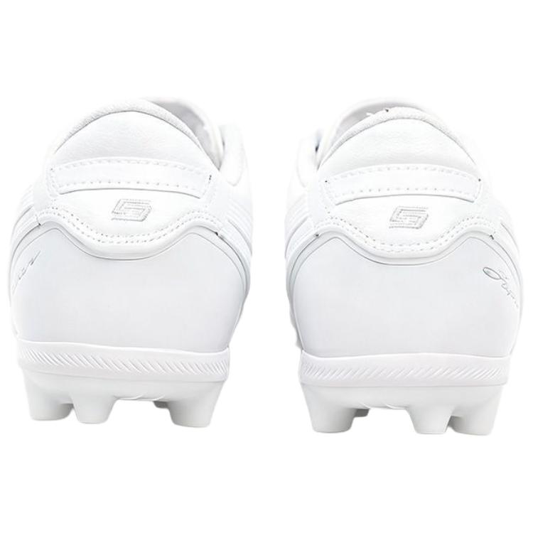 Asics C3 Άνετη Εφαρμογή Απορρόφηση Κραδασμών Αντιολισθητικά Ανθεκτικά στην Φθορά Παπούτσια Ποδοσφαίρου Ανδρικά Παπούτσια Ποδοσφαίρου Λευκά 1103A121-101