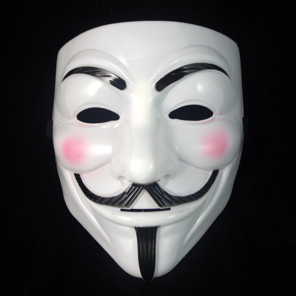 Yiwu V for Vendetta Theme Face Mask - Movie Replica Mask One Size