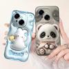 Cute Panda For Tecno Spark Go 1 2024 Case Soft Silicone Cover For Tecno Spark Go 2025  SparkGo 1 Go1 Pop 9 Pop9 Case Bags 6.67"
