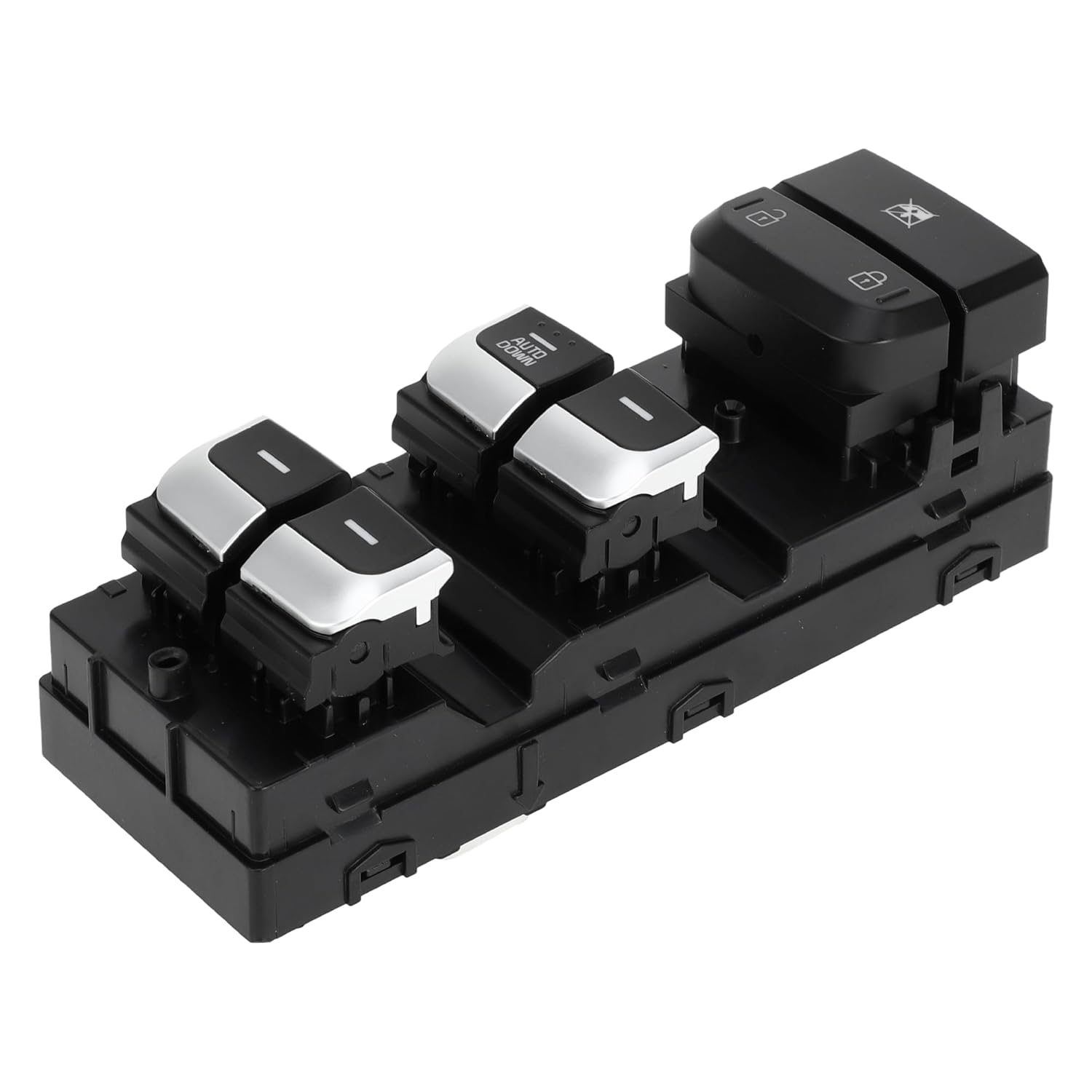 Car Power Window Switch No.93571D9200 Front Left Driver Side Window Control Switch for Kia Sportage 2017-2022 Black