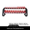 Webu Commercial Captain America PU Coated Fixed Dumbbell Set