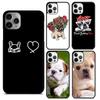 French Bulldog Art Mobile Celular Phone Cases for iPhone 17 Air 16 16e 15 Plus for Apple 13 14 11 12 Pro Max Fundas