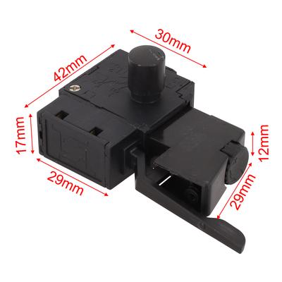 Lock On Power Tool Electric Drill Speed Controller Trigger Button Switch Electric Drill Speed Control Switch Power Tool Parts