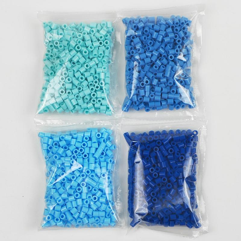 5MM Iron Beads 2000PCs Pixel Puzzle Iron Beads Mix Colors for kids Hama Beads Perler Beads Diy High Quality Handmade Gift toy