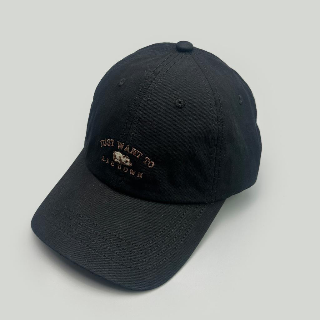 High Quality Panda Embroidered Baseball Cap Men'S And Women'S Sunshade Cute Cartoon Casual Versatile Cap