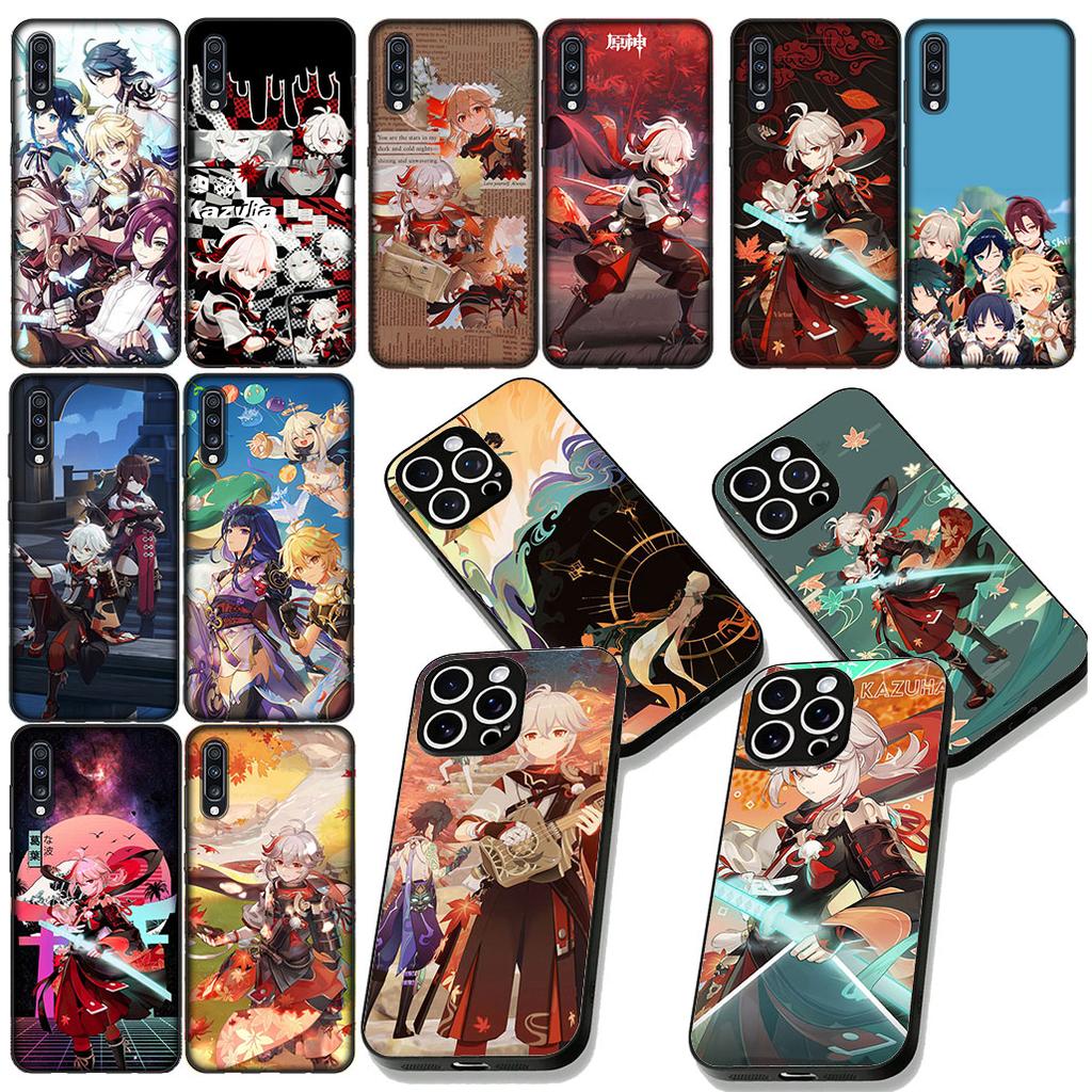 Kaedehara Kazuha Genshins Impacts Phone Case for Apple iPhone 12 13 Mini XS 11 Pro Max 7 8 Plus + XR 8+ X SE 2020 SE3 Soft Cover
