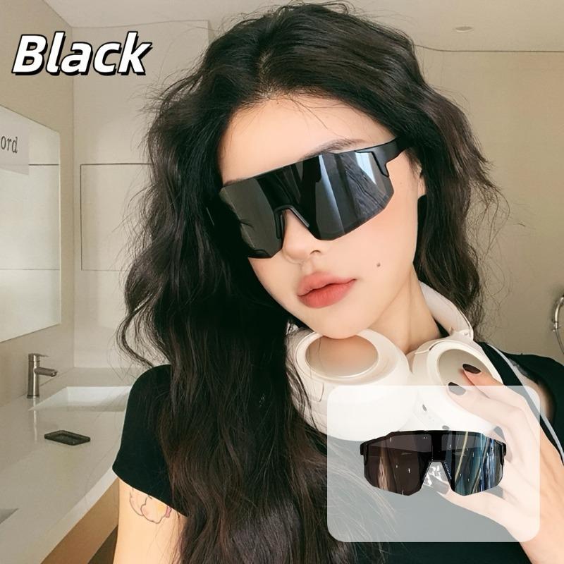 2PCS unisex fashionable glasses windproof and lightweight sports outdoor dressing up trendy casual glasses