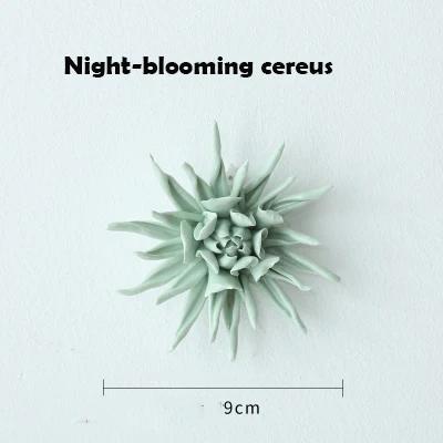Modern Ceramic Lily Flower Wall Hanging Crafts Home Livingroom TV Background Wall Mural Decoration Hotel Store Wall Ornaments