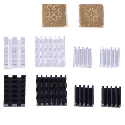 5 pezzi per kit di raffreddamento radiatore dissipatore di calore in alluminio Raspberry Pi 2/3/4 3B + 4B