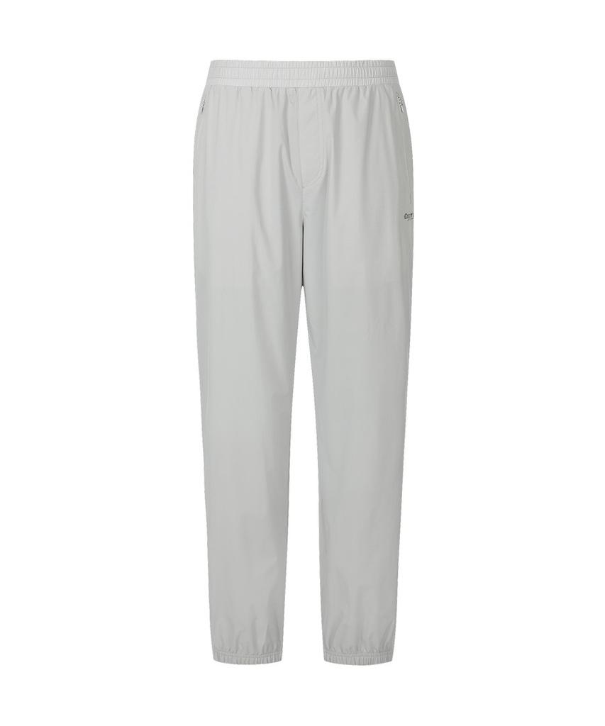 DISCOVERY EXPEDITION Men'S Performance 2L Woven Training Loose Tapered Jogger Pants (L/Grey)