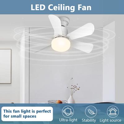 Ceiling Fan with Light and Remote with LED Light Remote Control with Lights Remote Control for Bedroom Kitchen Living Room