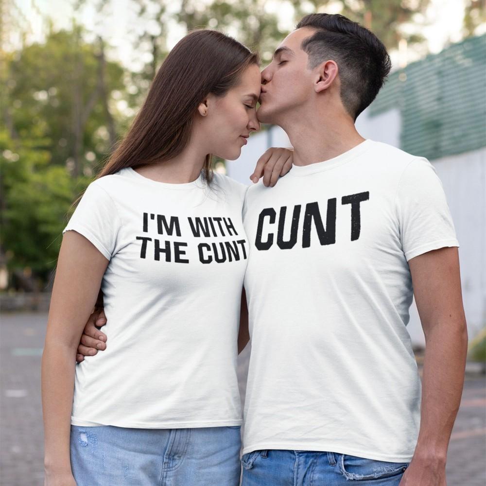 Dospělý Humor Vtipné Párové Sladěné Tričko Potištěné Pánské Dámské Narozeninový Dárek Top