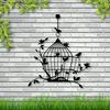 Vogelkäfig Metall Wandkunst Hausdekoration Einzigartig Einweihung Geburtstag Girlande Für Kaminsims Außen Dekorationen Jardineria