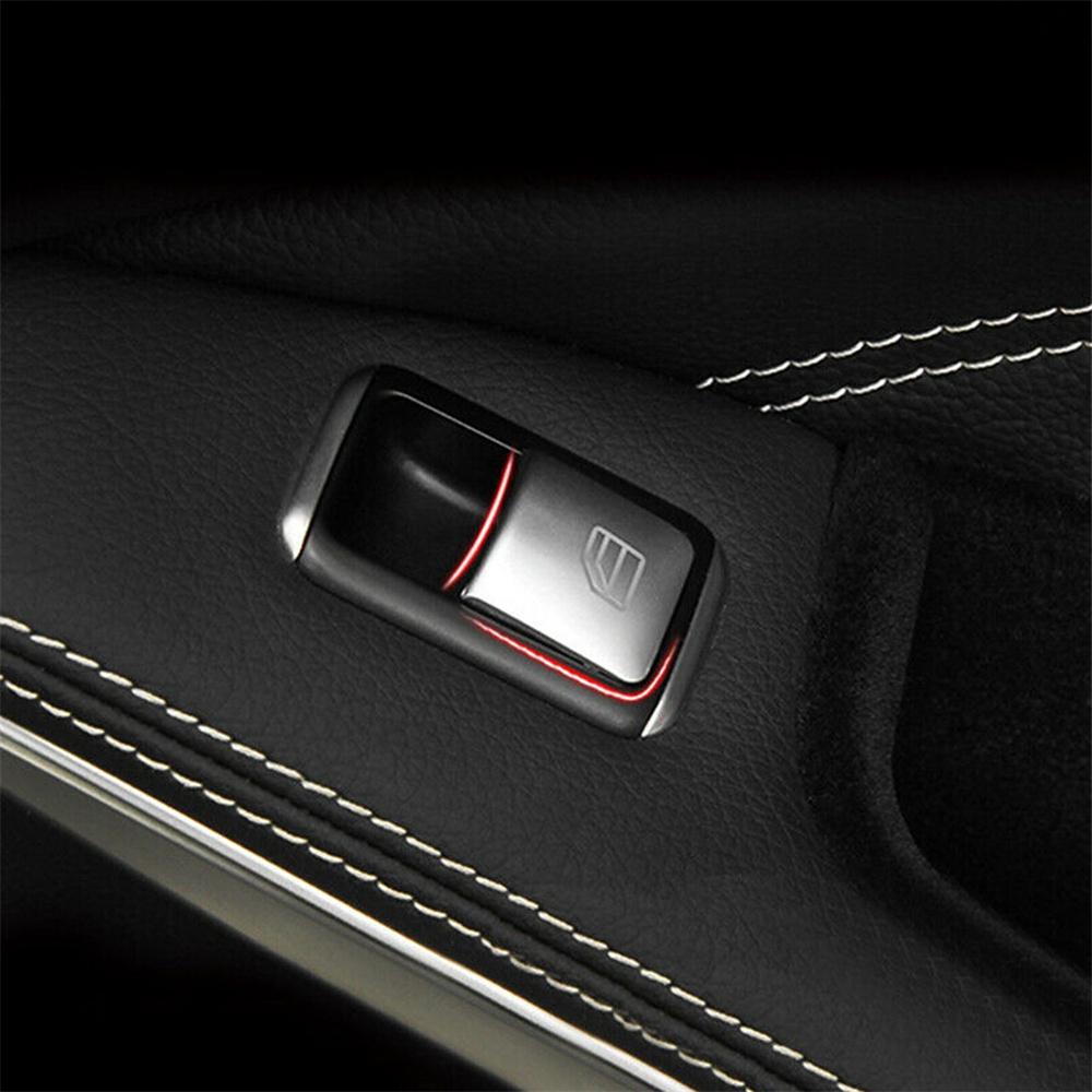 Car Door Armrest Window Switch Button Cover For Mercedes Benz E C-Class GLK