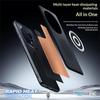 For Honor Magic8 5G Case Graphene + Brass Heat Dissipation Silicone PC Phone Cover Support Magnetic Car Mount