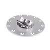 Billet Aluminum Universal Fuel Cell Gas Tank Filler Cap Twist Filler Plate Cover 12Hole Stable