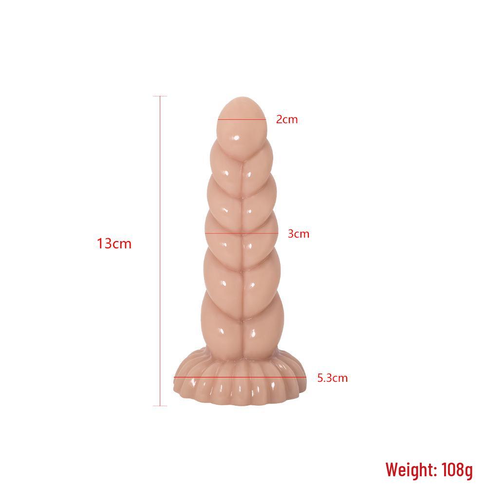Realistic Gradient Alien Dildo Anal Plug Female Masturbator 