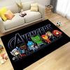 Alfombra de Área de Superhéroes de Disney Marvel-Avengers para Hogar, Sala de Estar, Dormitorio, Sofá, Felpudo, Decoración de Cocina, Alfombrilla de Piso Antideslizante