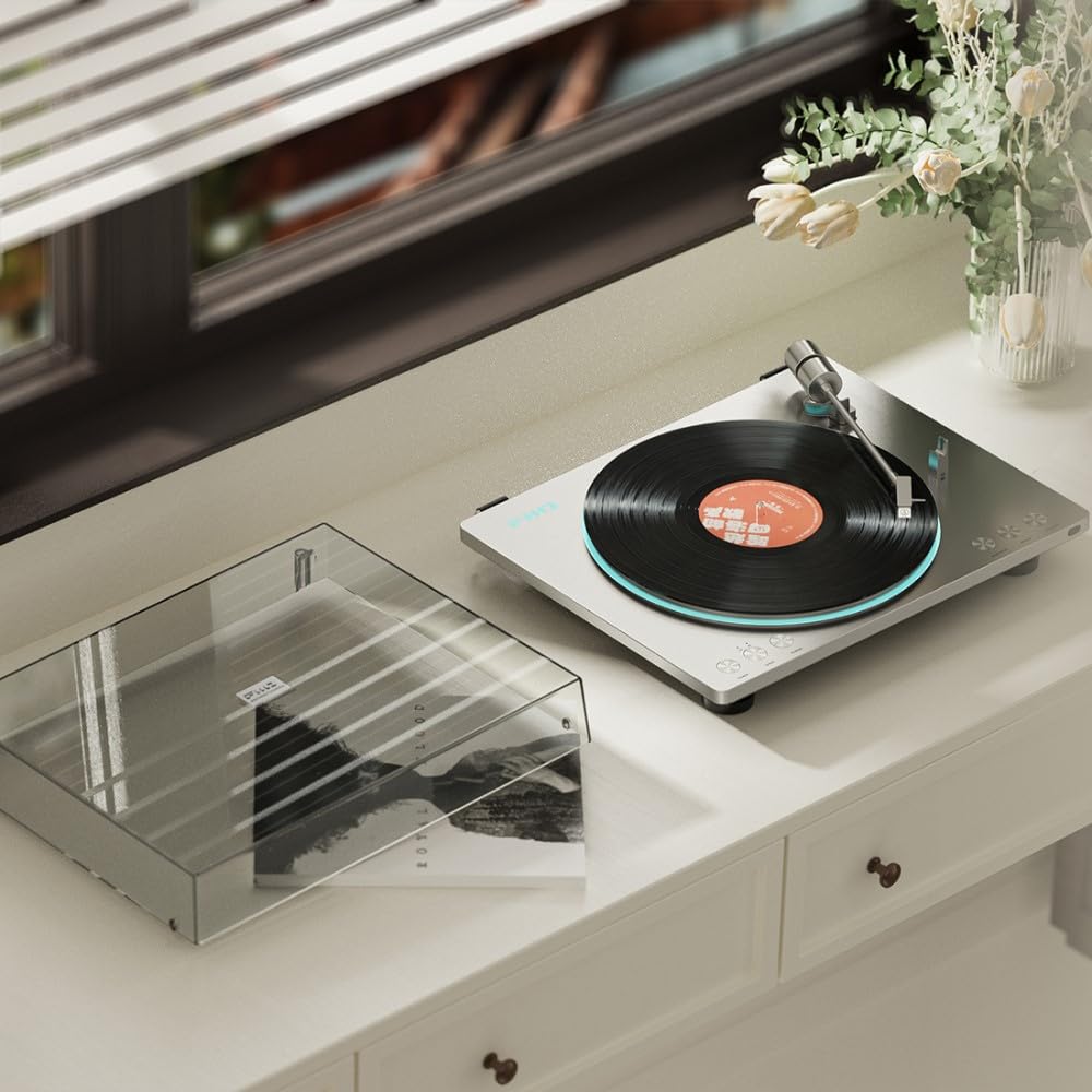 FIIO TT13 BT Silver from an authorized Japanese includes serial Bluetooth Wireless Analog Record Player FIO-TT13BT-S [Ships retailer, number]