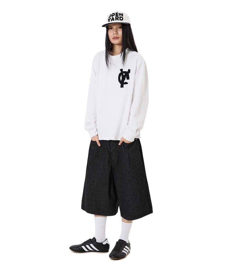 Opeunyadeu(Owai) Logo Patch L/S Tee - White