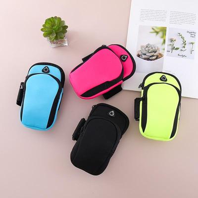 Portable Outdoor Sports Arm Bag for Cycling, Fitness, and Running with Mobile Phone Storage