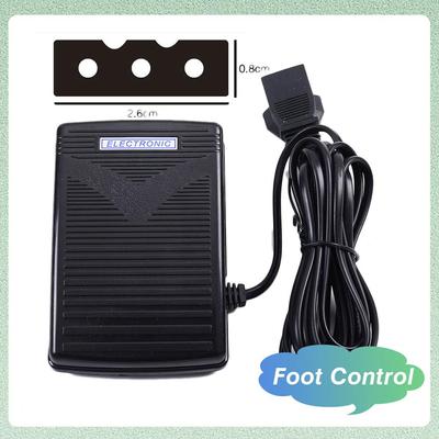 Sewing Machine MotorFoot Control Pedal Speed Controller Adjustor Parts With Power Cord J00360051 For Babylock Brother