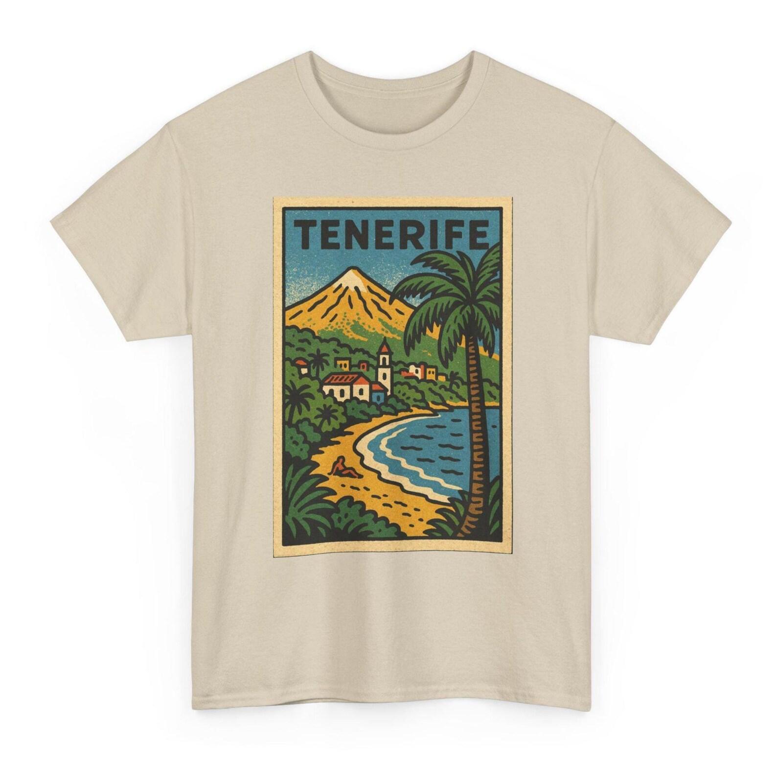 Tenerife T-Shirt Unisex: Retro Spain Tee S