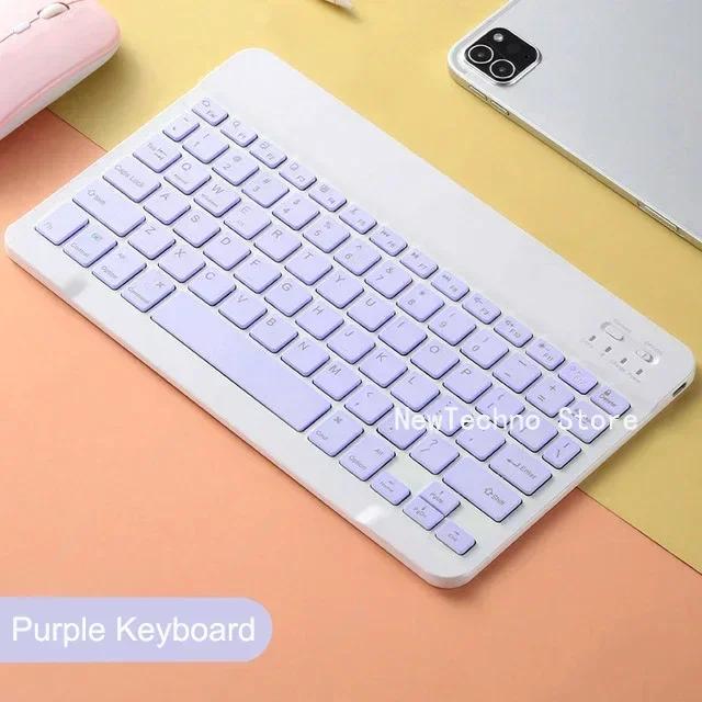 New Bluetooth Keyboard For iPad Xiaomi Samsung Huawei Phone Tablet Slim Mini Wireless Keyboard For Android IOS Windows