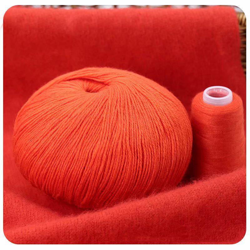 Cashmere Yarn Plush Mohair Knitting Thread Soft Baby Cotton Yarn For Cardigan Scarf Shawl Sweater Crochet DIY Handmade Yarn
