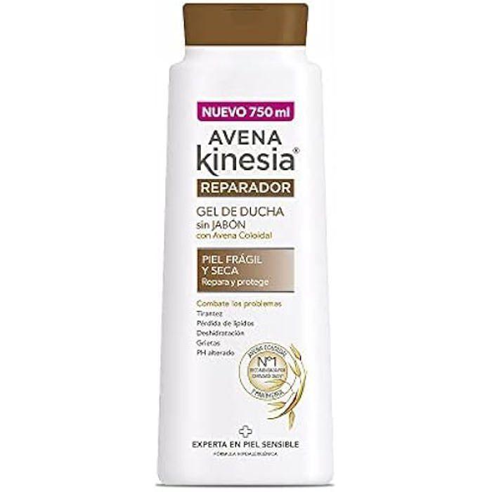 Bath Gel - KINESIA OAT - 750 Ml - Repairing - Paraben-Free - Dry and Sensitive Skin