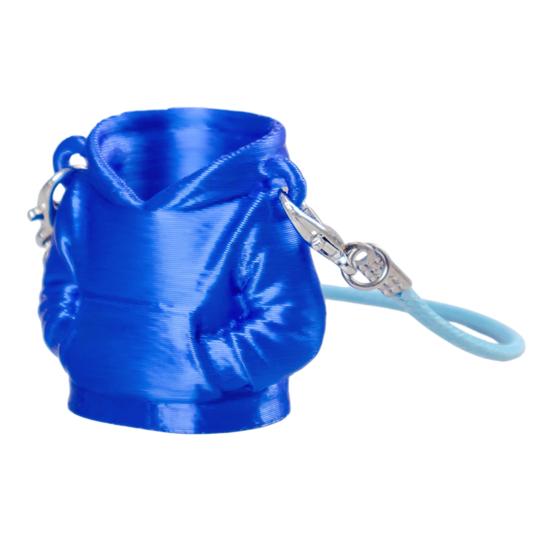 1/5 st 3D-printad dunjacka figurin Mini dunjacka staty Ryggsäck Hängande dekoration Hemkontor Bil Skrivbords prydnad