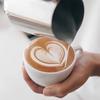Coffee Milk Frothing Pitcher Jug Latte Art Cup 304 Stainless Steel Long Handle Anti-scalding Double-sided Scale Coffee Utensils