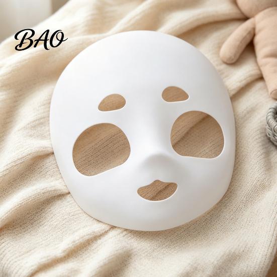 Ergonomic Face Mask Fursuit Head Base Mask, DIY Blank 3D Furry Animal Plastic Therian for Halloween Cosplay Masquerade Costume Party