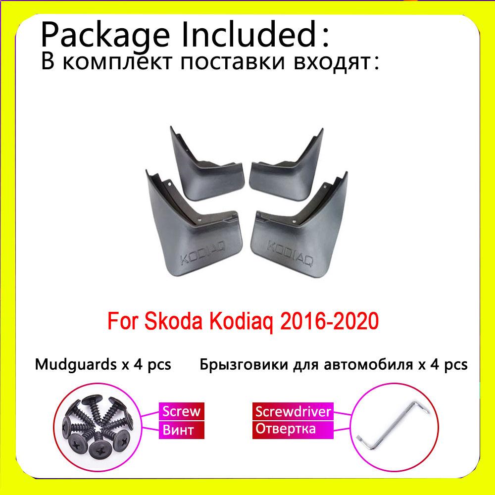 Apărătoare de noroi auto pentru Skoda Kodiaq Accesorii NS7 2016- Apărător pentru flaps de noroi de deasupra aripii Apărător de noroi