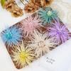 Colorful Crystal Flower Ostrich Feather Brooch for Stage Performance