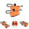 Chainsaw Man Pochita Plush Non-slip Slippers Cute Warm For Adults Kids